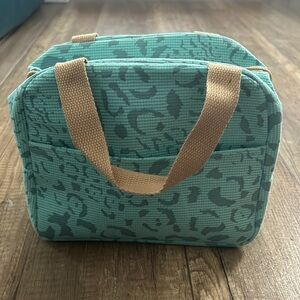 Lunch Bags Ink Pattern For Women Insulation Bento Pack Aluminum Foil